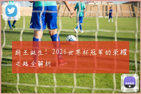 新王诞生！2026世界杯冠军的荣耀之路全解析